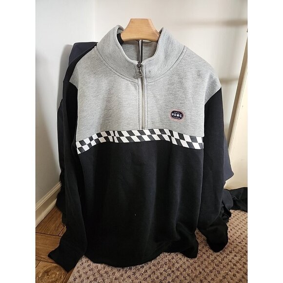 Other - Harley Davidson Sweatshirt Sweater Pullover Mens XL Slim Quarter Zip Finish Line
